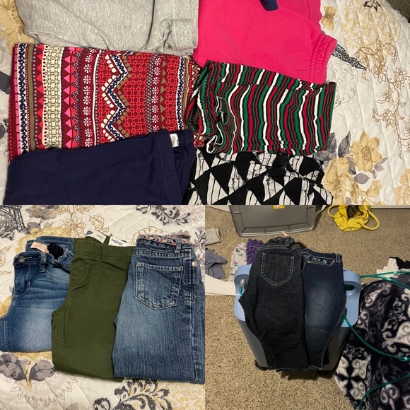 3t and 4t clothes.   Size 6-8 shoes - Picture 6 of 7